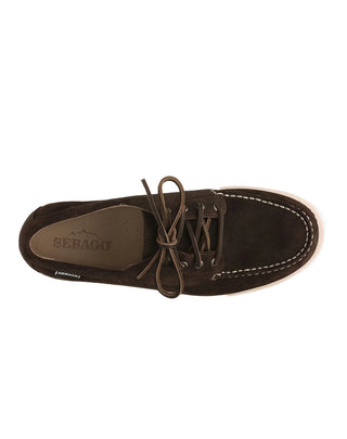 SCARPE UOMO "ASKOOKFIELD SUEDE" - DARK BROWN 73111KW 901 SEBAGO 