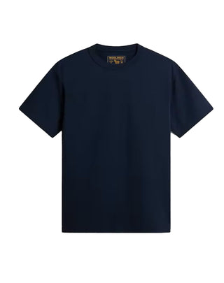 T-SHIRT UOMO IN PURO COTONE ORGANICO - MELTON BLUE WOTE2020 3989 WOOLRICH 