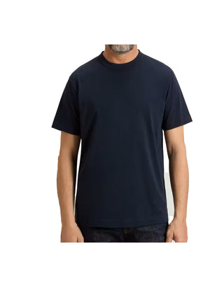 T-SHIRT UOMO IN PURO COTONE ORGANICO - MELTON BLUE WOTE2020 3989 WOOLRICH 