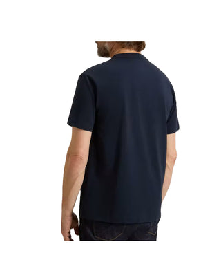T-SHIRT UOMO IN PURO COTONE ORGANICO - MELTON BLUE WOTE2020 3989 WOOLRICH 