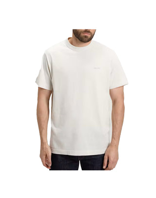 T-SHIRT UOMO IN PURO COTONE ORGANICO - WHITE ONYX WOTE2020 8320 WOOLRICH 