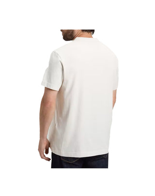 T-SHIRT UOMO IN PURO COTONE ORGANICO - WHITE ONYX WOTE2020 8320 WOOLRICH 