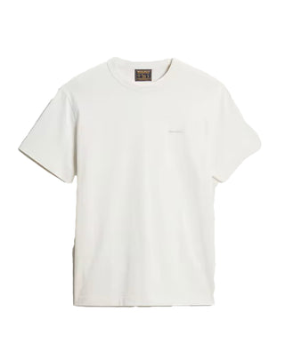 T-SHIRT UOMO IN PURO COTONE ORGANICO - WHITE ONYX WOTE2020 8320 WOOLRICH 