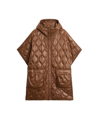MANTELLA DONNA TRAPUNTATA IN NYLON LEGGERMENTE IMBOTTITO - BISON WWOU2253 7446 WOOLRICH 