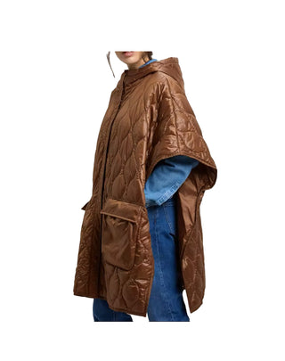 MANTELLA DONNA TRAPUNTATA IN NYLON LEGGERMENTE IMBOTTITO - BISON WWOU2253 7446 WOOLRICH 