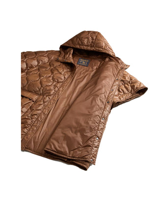 MANTELLA DONNA TRAPUNTATA IN NYLON LEGGERMENTE IMBOTTITO - BISON WWOU2253 7446 WOOLRICH 