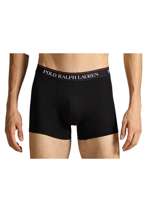 CONFEZIONE DA 3 PAIA BOXER UOMO FANTASIE ASSORTITE FONDO NERO. 714830299 009 RALPH LAUREN 