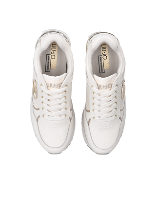 SNEAKERS CON PLATFORM IN PELLE - BIANCO BF5011 01111 LIU JO SHOES 