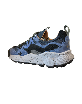 SNEAKERS UOMO "YAMANO 3" - CELESTE/BLU 2019444-01 1B10 FLOWER MOUNTAIN 