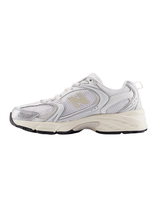 SNEAKERS UNISEX " 530 " - SILVER METALLIC CON LINEN U530ESB SILVER MET/Y NEW BALANCE 