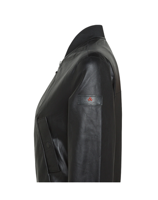 BOMBER DONNA  IN PELLE "CHOISYA" - NERO