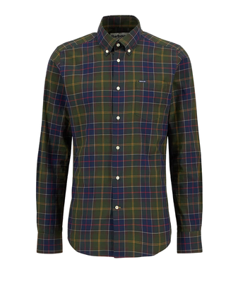 CAMICIA UOMO TAILORED FIT " WETHERAM " - CLASSIC TARTAN MSH4982 TN11 BARBOUR 