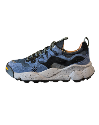 SNEAKERS UOMO "YAMANO 3" - CELESTE/BLU 2019444-01 1B10 FLOWER MOUNTAIN 