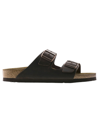 SANDALO ARIZONA IN PELLE OLIATA - HABANA 052533 HABANA BIRKENSTOCK 