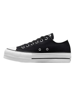 SNEAKERS DONNA CON PLATFORM IN TELA - NERO 560250C U CONVERSE 