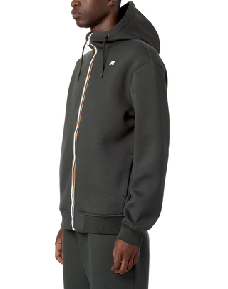 GIUBBINO UOMO IN SCUBA LEGGERO " RAINER SPACER" - GREEN BLACKISH