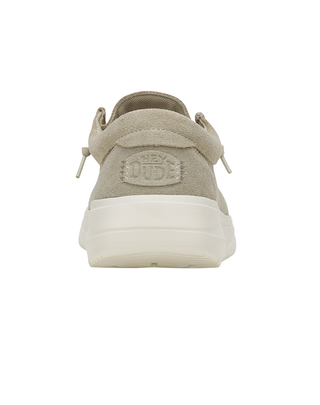 SCARPE UOMO " WALLY XTRA SUEDE " - STONE GREY/SILVER B.