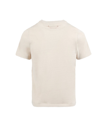 T-SHIRT DONNA STAMPA ORO - BEIGE<BR/> WILLO T-SHIRT BEIGE PRINT GOLD NO NAME 