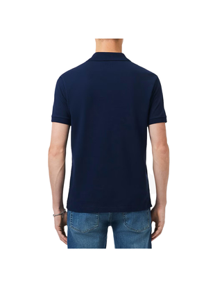 POLO UOMO L1212 ORIGINAL - BLU NAVY 1212 166 LACOSTE 