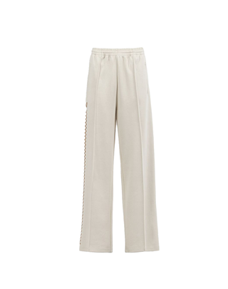 PANTALONE DONNA IN MISTO COTONE " WILLO " - BEIGE WILLO JOGGING BEIGE NO NAME 