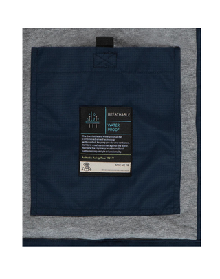 GIACCA UOMO " SUMMER NEVAN FIELD JACKET "  - BLU SCURO G61400PL6238 F02800 REFRIGIWEAR 