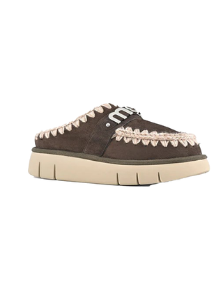 SABOT DONNA "BOUNCE CLOG METAL LOGO" - MOCHA MU.FW531001A MOCHA MOU 