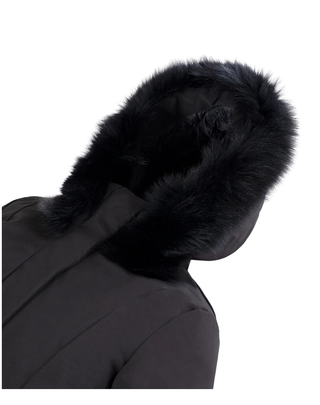 PARKA DONNA "LADYTECH" CON CAPPUCCIO - NERO W99108 G06000 REFRIGIWEAR 