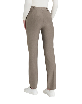 PANTALONE DONNA IN TESSUTO COMPACT - BEIGE DB24PP 178M RAGNO 