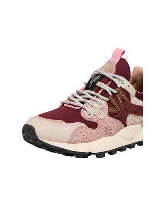 SNEAKERS DONNA "YAMANO 3" - ROSA/BORDEAUX 2017817-01 2M15 FLOWER MOUNTAIN 