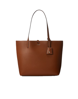 BORSA SHOPPER  TOTE REVERSIBILE - MARRONE ARANCIO 431795329 002 RALPH LAUREN 