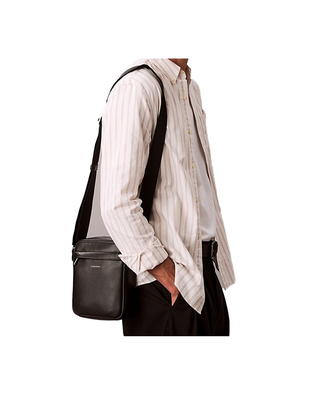 TRACOLLA UOMO IN ECO PELLE " REPORTER " - NERO LV04D3160G UB1 CALVIN KLEIN 