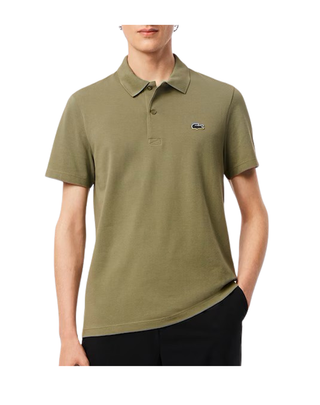 POLO SPORT IN MISTO COTONE - KHAKI DH5522 BMY LACOSTE 