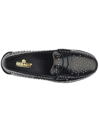 MOCASSINO DONNA CON BORCHIE "DAN LUG STUDS" - NERO 731278W 902 SEBAGO 