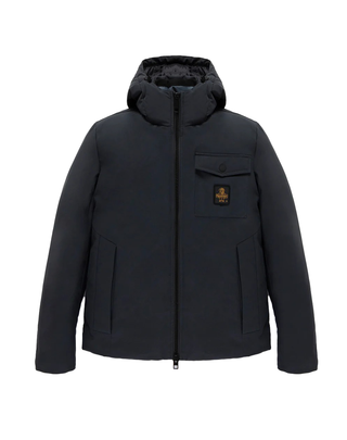 GIUBBOTTO UOMO "POLAR" CON CAPPUCCIO - BLU G11608 G00891 REFRIGIWEAR 