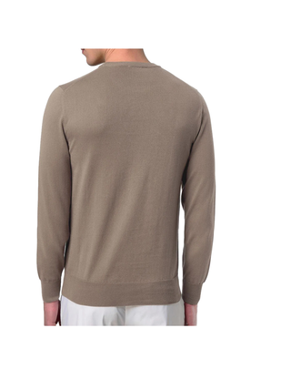 MAGLIONE UOMO "SEBASTIEN COTTON PS" -  BEIGE TAUPE K4122YW WG9 K-WAY 