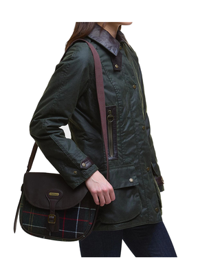 BORSA DONNA A TRACOLLA " CROMARTY " - CLASSIC TARTAN LBA0479 OL91 BARBOUR 
