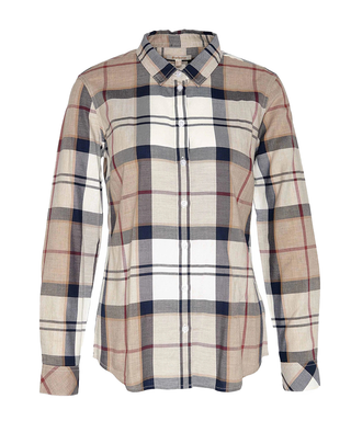 CAMICIA DONNA "BREDON" TAGLIO CLASSICO - BEIGE LSH1353 BR37 BARBOUR 