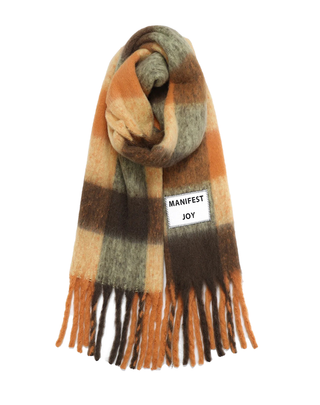 SCIARPA CON FRANGE - MANIFEST JOY SRP 008 VERB TO DO 