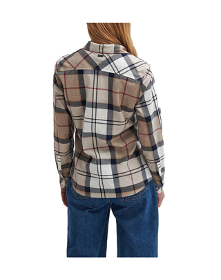 CAMICIA DONNA "BREDON" TAGLIO CLASSICO - BEIGE LSH1353 BR37 BARBOUR 