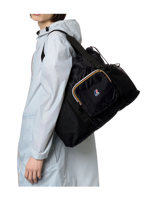 BORSA "LE VRAI 3.0 JEANETTE" - BLACK PURE K11288W USY K-WAY 