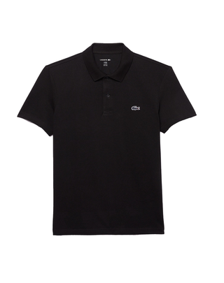 POLO UOMO IN MISTO COTONE REGULAR FIT - BLACK DH5522 031 LACOSTE 