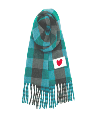 SCIARPA CON FRANGE - CUORE SRP 037 VERB TO DO 