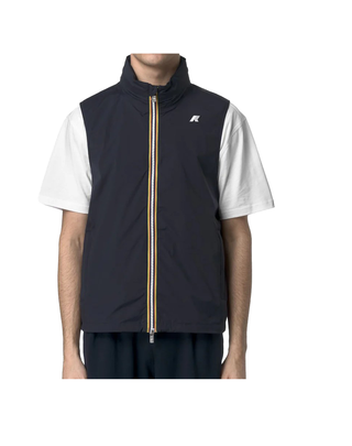 GILET UOMO "VALEN STRETCH NYLON JERSEY" - BLUE DEPTH K3123TW K89 K-WAY 