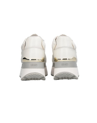 SNEAKERS CON PLATFORM IN PELLE - BIANCO BF5011 01111 LIU JO SHOES 