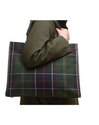 BORSA DONNA GRANDE "TURNBERRY" IN CLASSIC TARTAN LBA0424 OL91 BARBOUR 