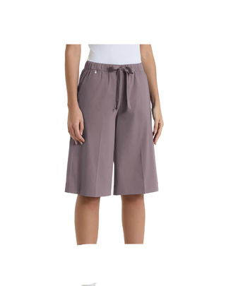 BERMUDA DONNA IN TESSUTO SUPER FRESH - PLUM TRUFFLE DH15PX C71 RAGNO 
