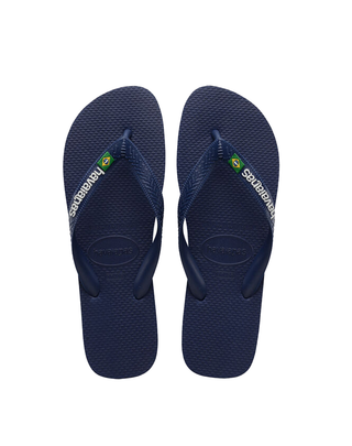 INFRADITO BRASIL LOGO - NAVY BLUE 4110850 0555 HAVAIANAS 