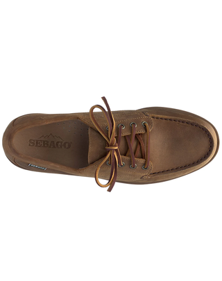 SCARPE UOMO "ASKOOKFIELD CRAZY HORSE" - BROWN TAN<BR/> 75121CW 912 SEBAGO 