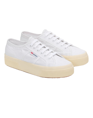 SNEAKERS DONNA "2740 PLATFORM LINEN" - WHITE S5133TW A04 SUPERga 
