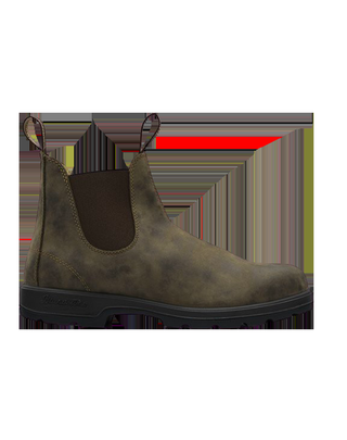 STIVALETTI UNISEX "585 RUSTIC LEATHER " - BROWN